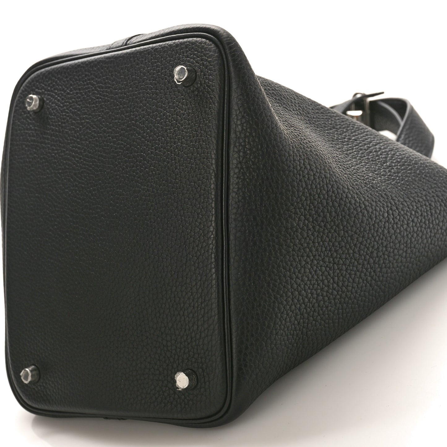 Taurillon Clemence Picotin Lock 22 MM Black