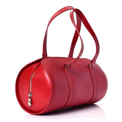 Louis Vuitton Epi Soufflot Castillan Red 2 of 4