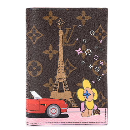 Louis Vuitton Monogram 2019 Christmas Animation Passport Cover Rouge 1 of 7