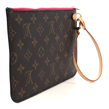 Louis Vuitton Monogram Neverfull MM GM Pochette Pivoine 3 of 8