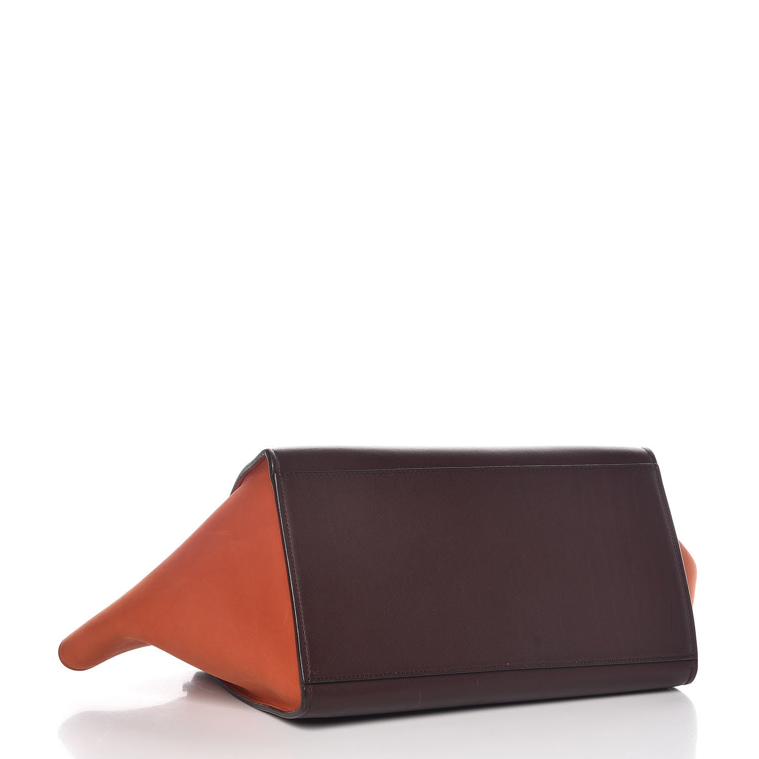Celine Smooth Calfskin Nubuck Small Tri-Color Trapeze 4 of 16