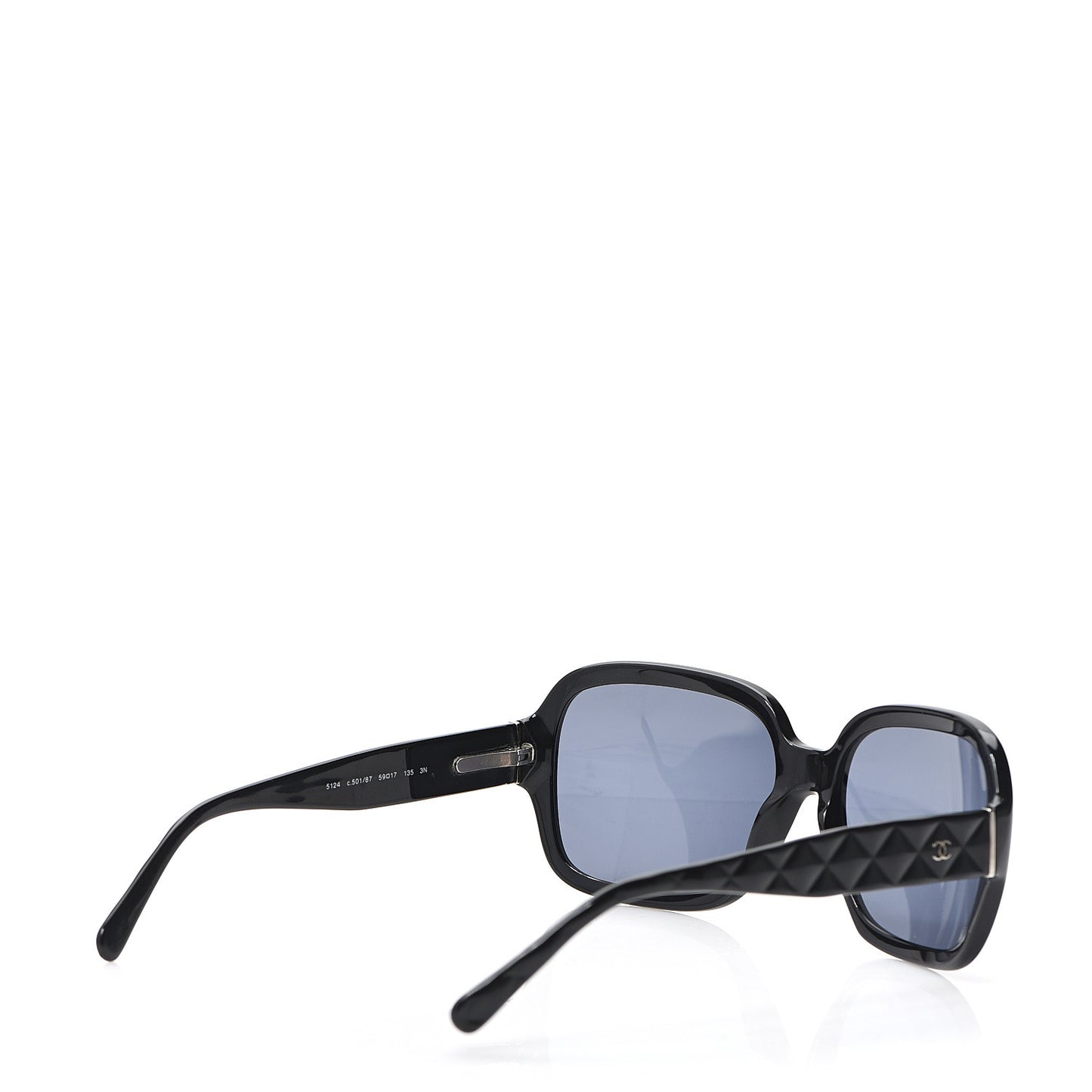 Quilted CC Sunglasses 5124 Black