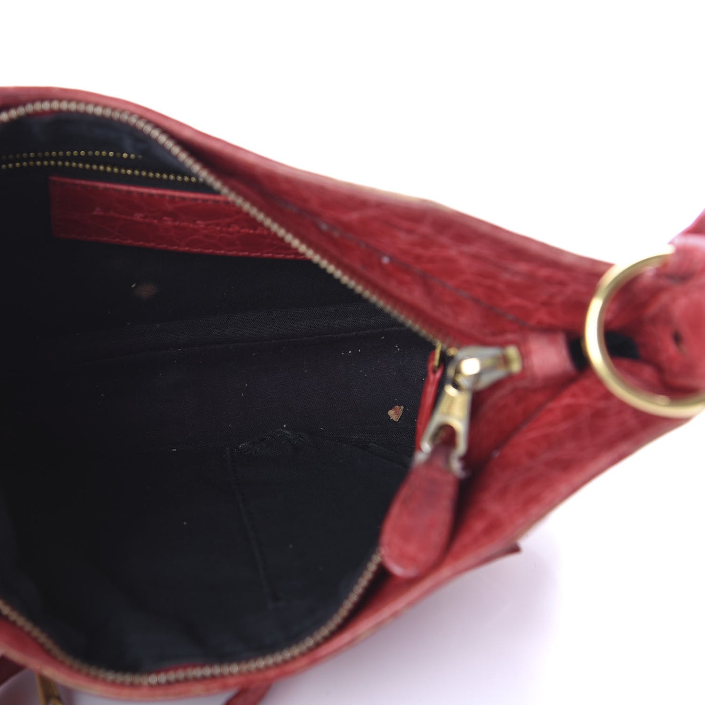 Agneau Giant 12 Gold Hardware Hip Rouge Cardinal