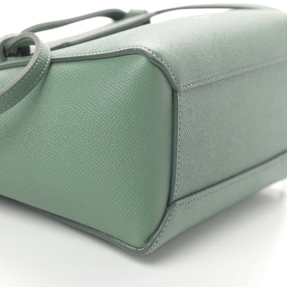 Celine Grained Calfskin Nano Belt Bag Celadon 10 of 13