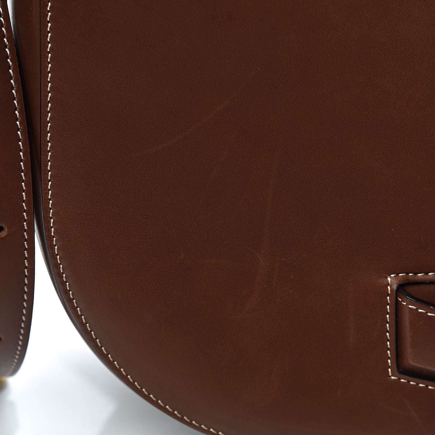 Celine Supersoft Calfskin Medium Trotteur Chestnut 11 of 11