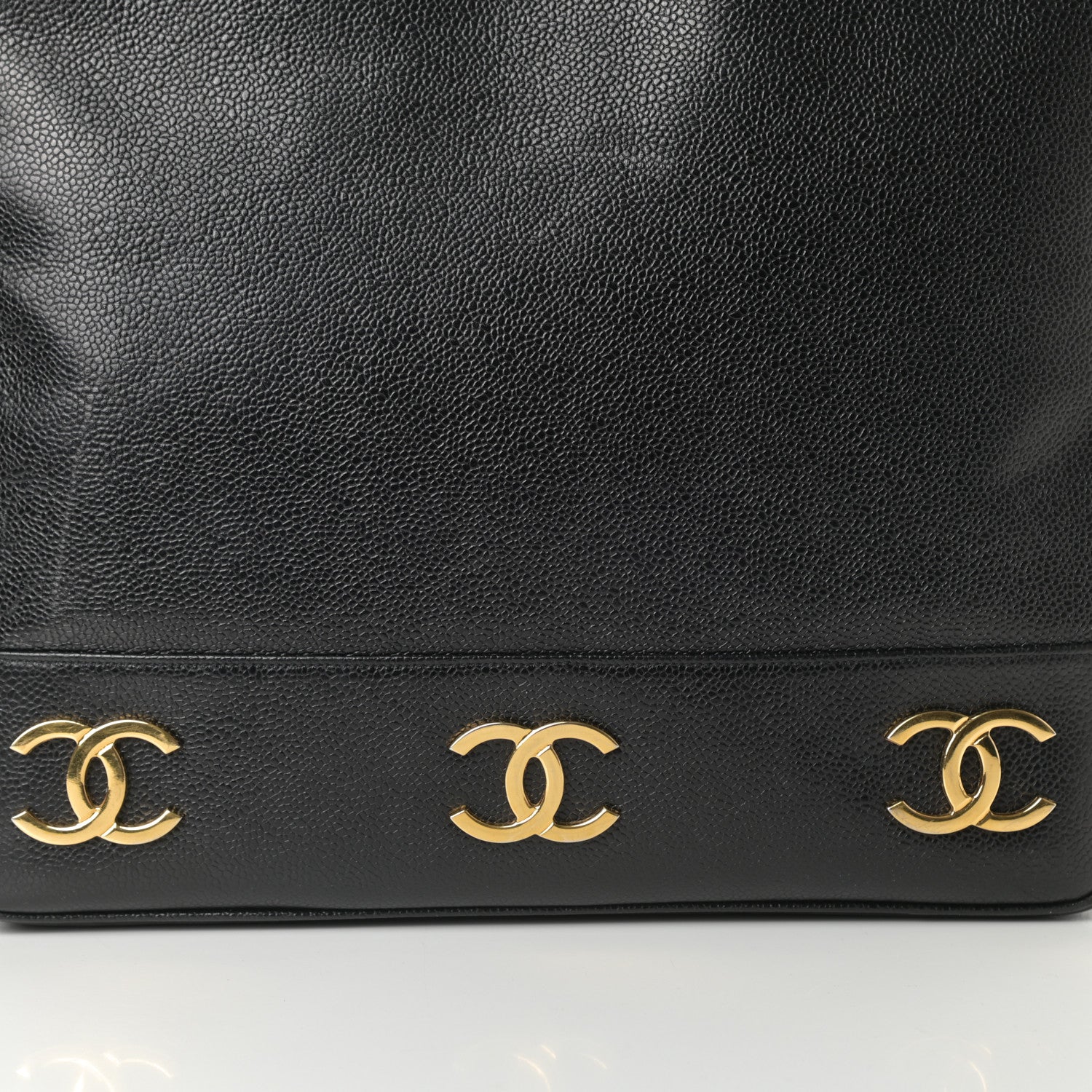 Chanel Caviar CC Shoulder Bag Black 8 of 14