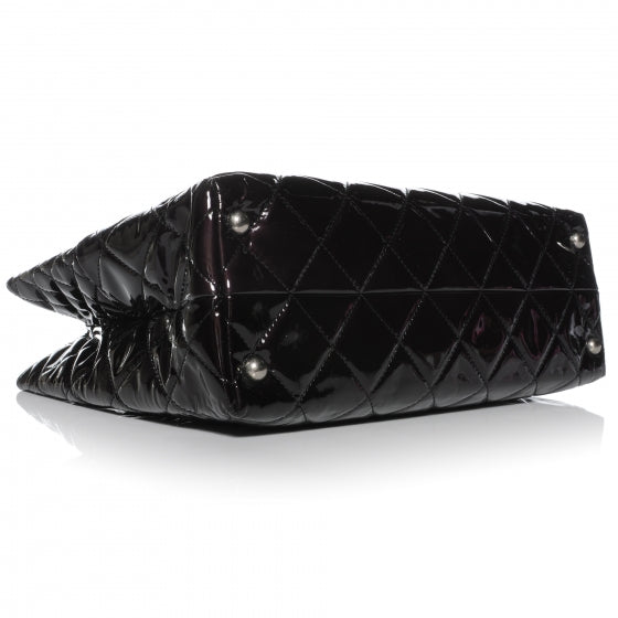 Patent Quilted Reissue 2.55 Tote Black