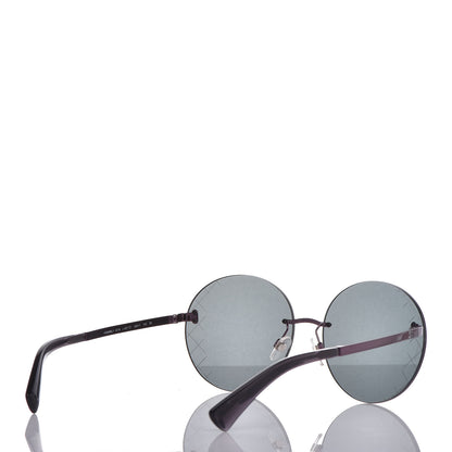 Chanel Mirrored Round Sunglasses 4216 Purple 4 of 8