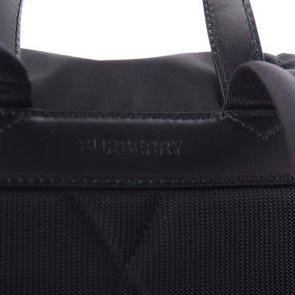 Burberry Nylon Logo Print Medium Rucksack Backpack Black 9 of 10