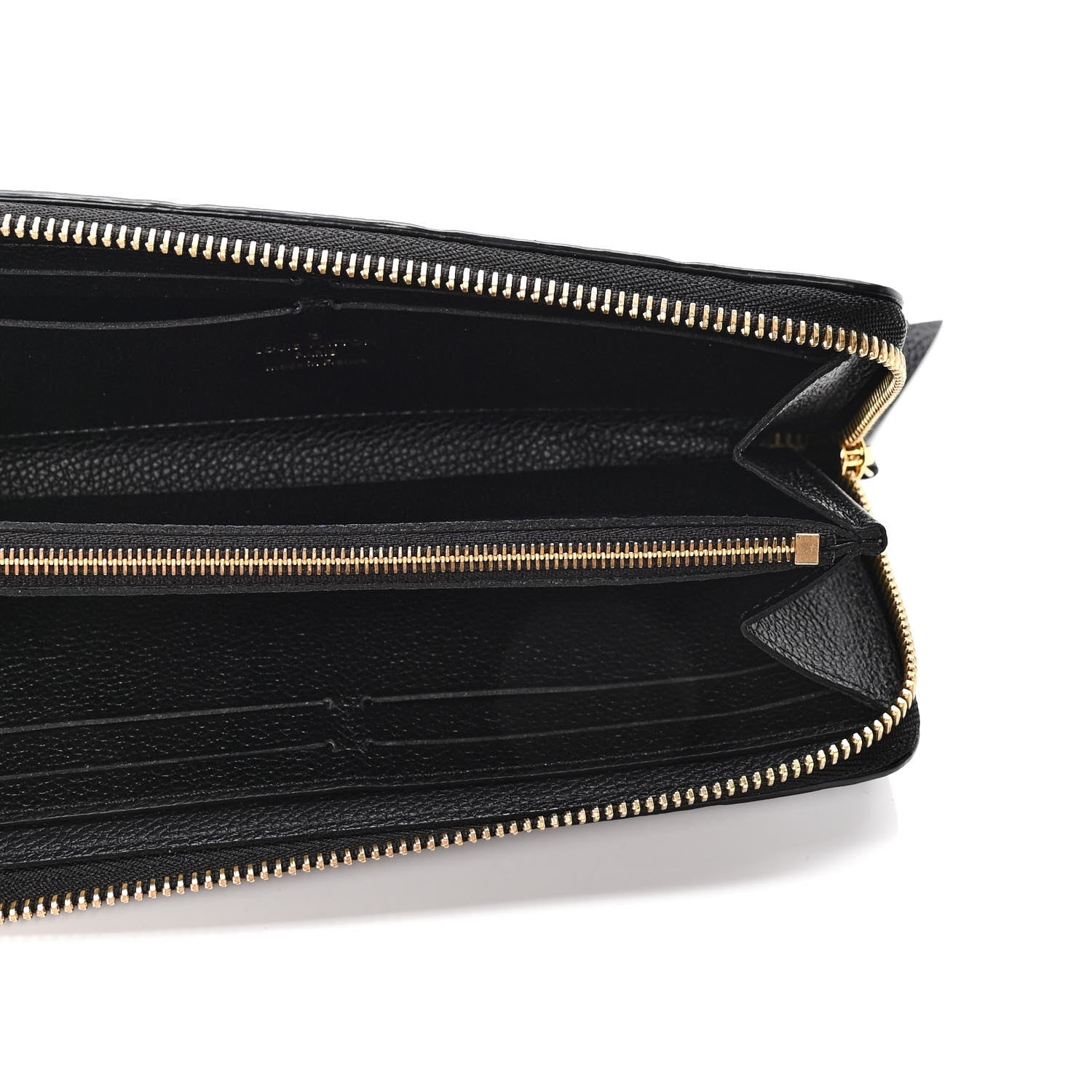Louis Vuitton Empreinte Clemence Wallet Black 4 of 4