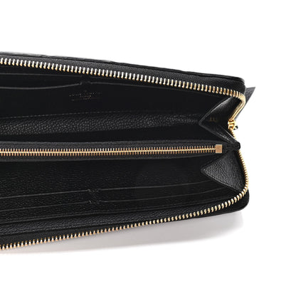 Louis Vuitton Empreinte Clemence Wallet Black 4 of 4