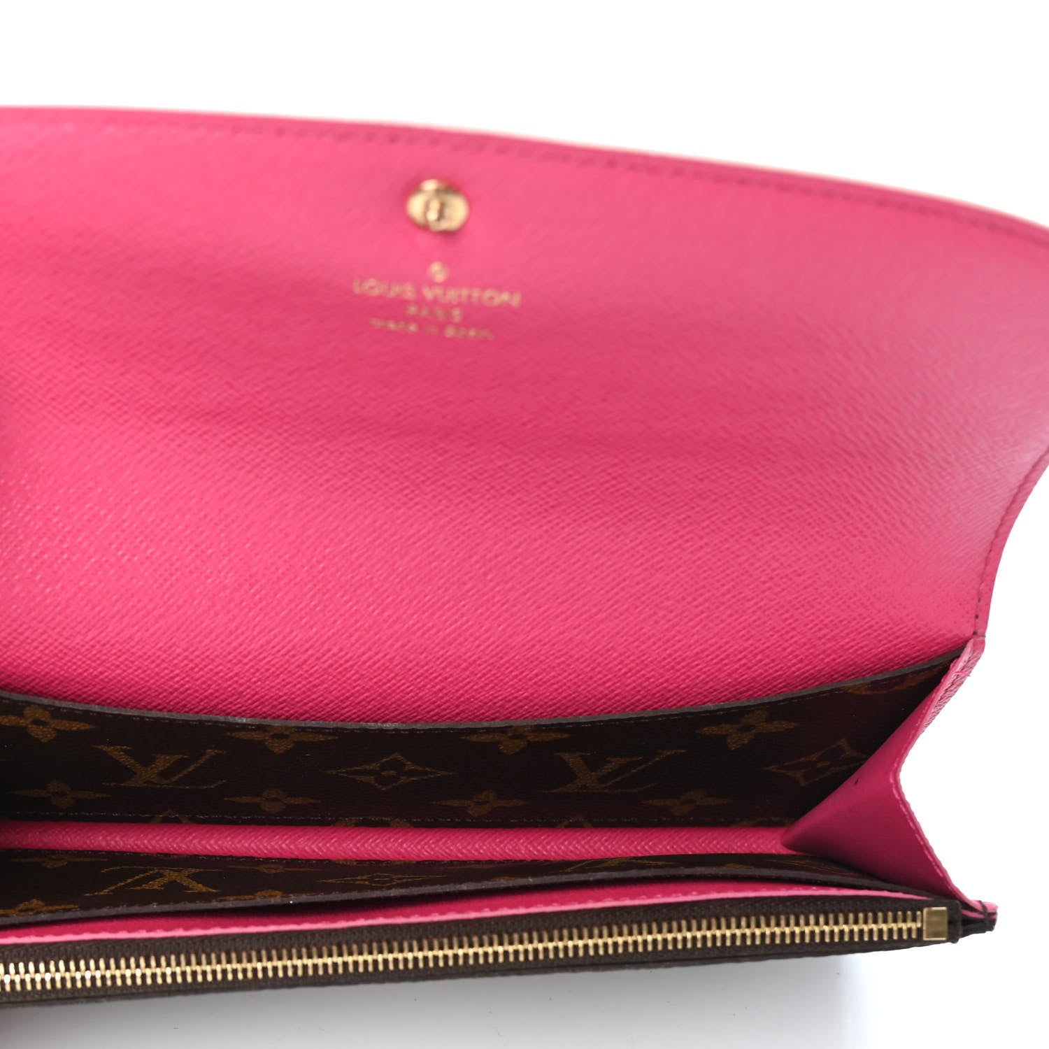 Louis Vuitton Monogram Bloom Flower Emilie Wallet 4 of 4