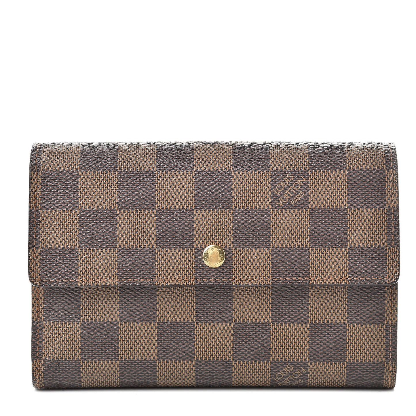 Damier Ebene Porte Tresor Etui Papier Wallet