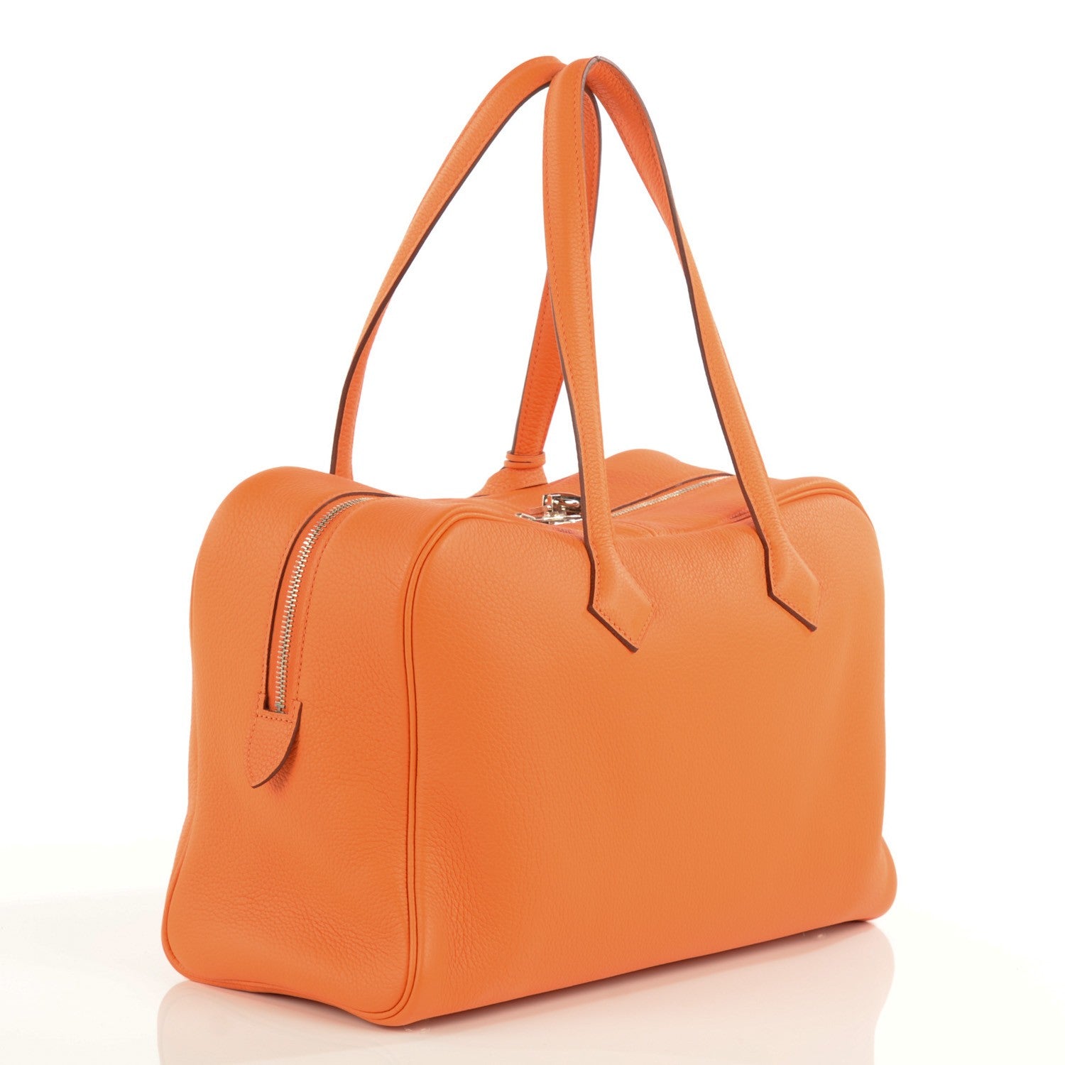 Hermes Togo Victoria II 35 Orange 7 of 13