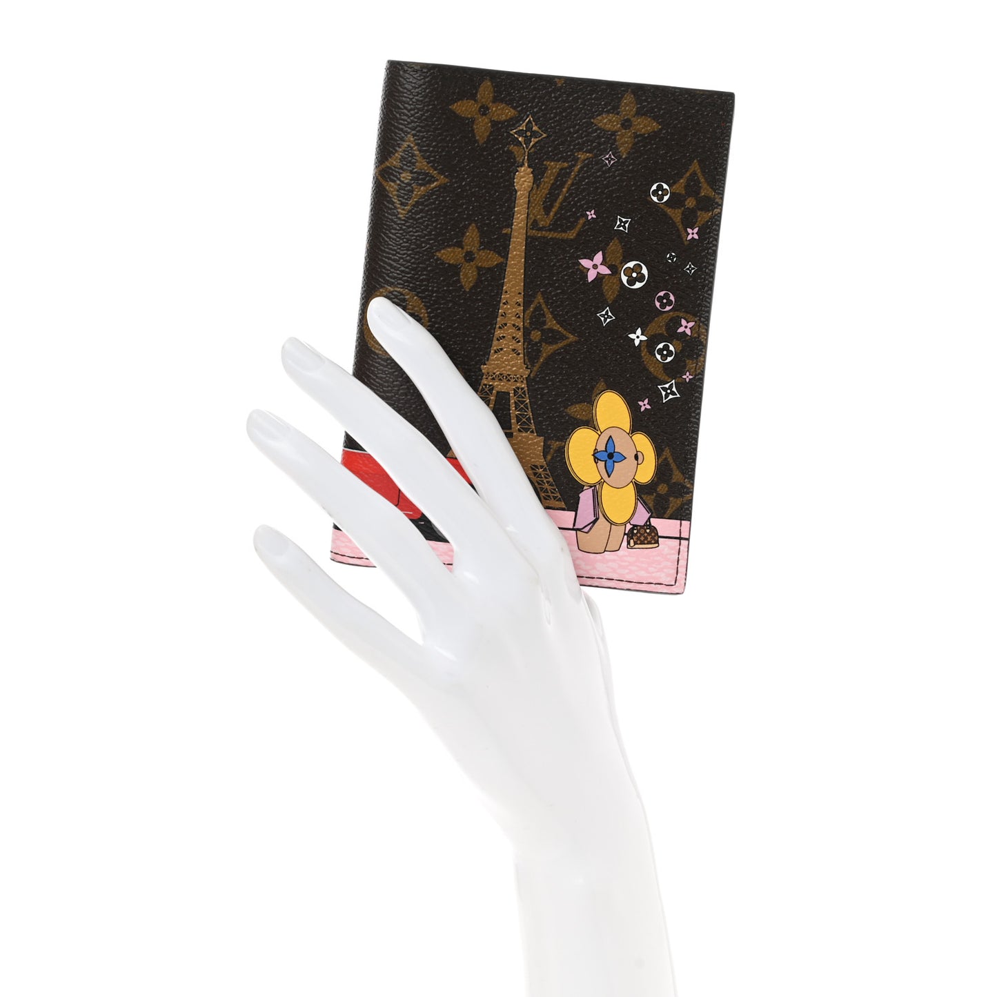 Monogram 2019 Christmas Animation Passport Cover Rouge