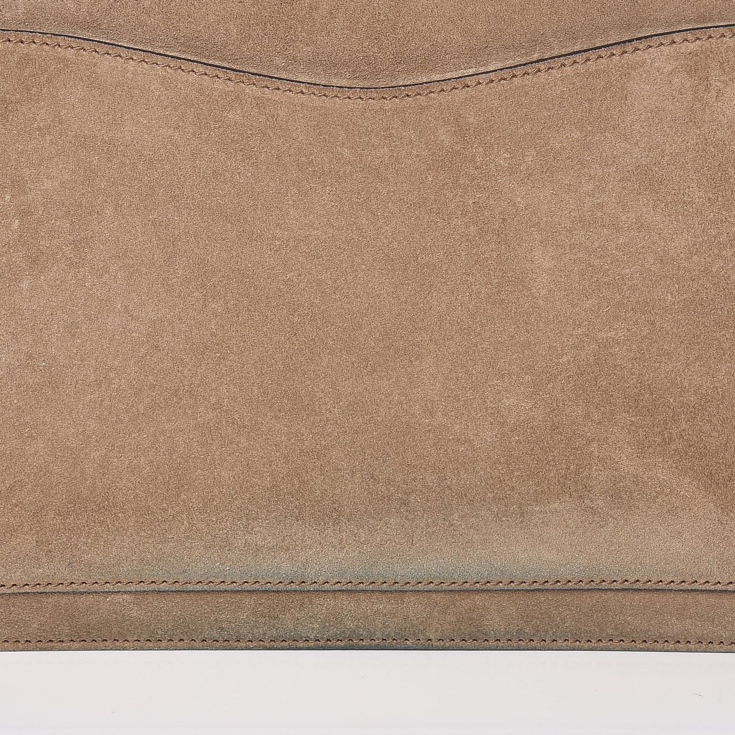 Suede Medium Dionysus Shoulder Bag Taupe