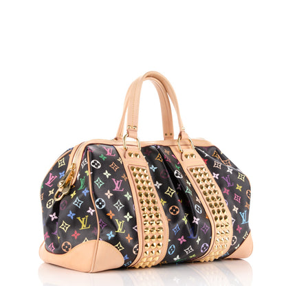 Louis Vuitton Monogram Multicolor Courtney GM Black 3 of 9