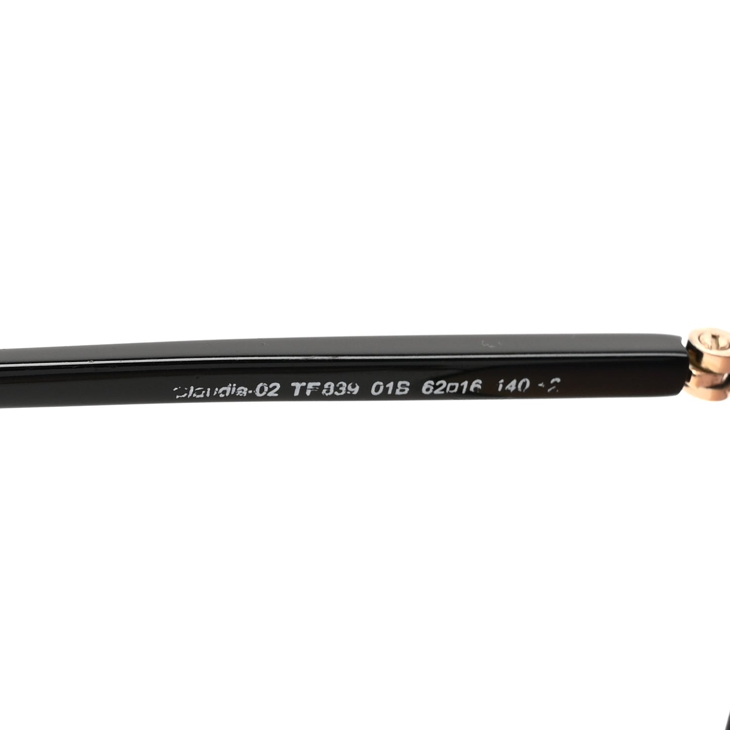 Claudia TF839 Sunglasses Black