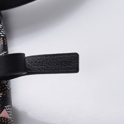 Goyard Goyardine Saint Louis Claire Voie PM Black Pink 9 of 11