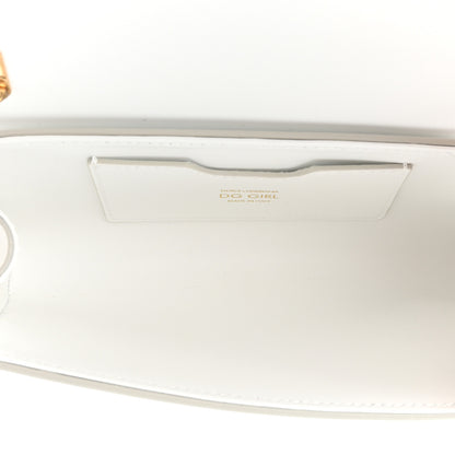 Dolce & Gabbana Calfskin DG Girls Phone Shoulder Bag White 5 of 10