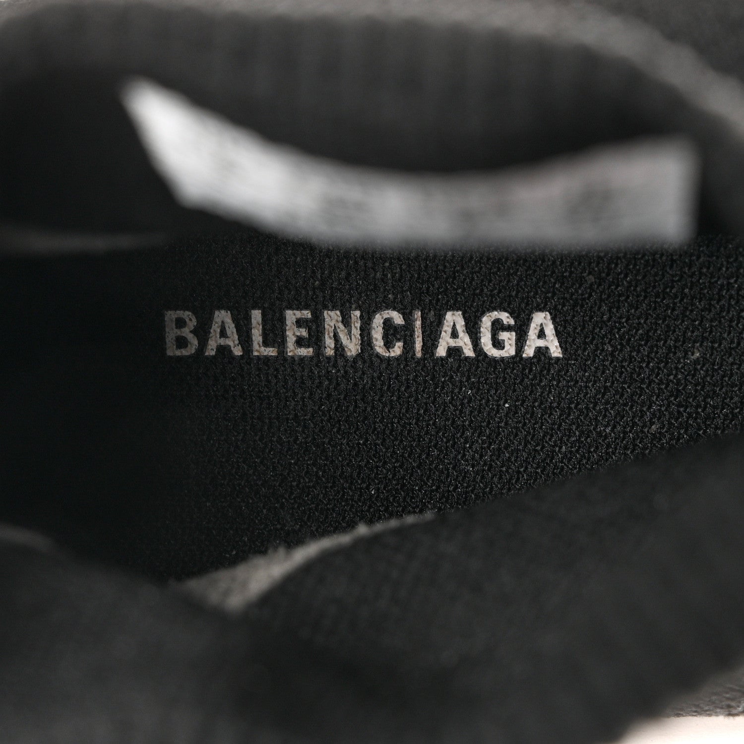 Balenciaga Neoprene Knit Womens Speed Sneakers 36 Black Pink 7 of 9