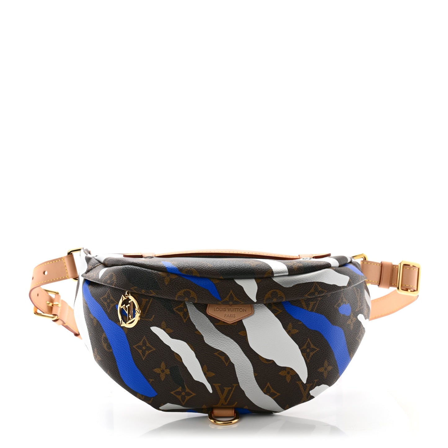 x LOL Monogram Bumbag Blue Silver