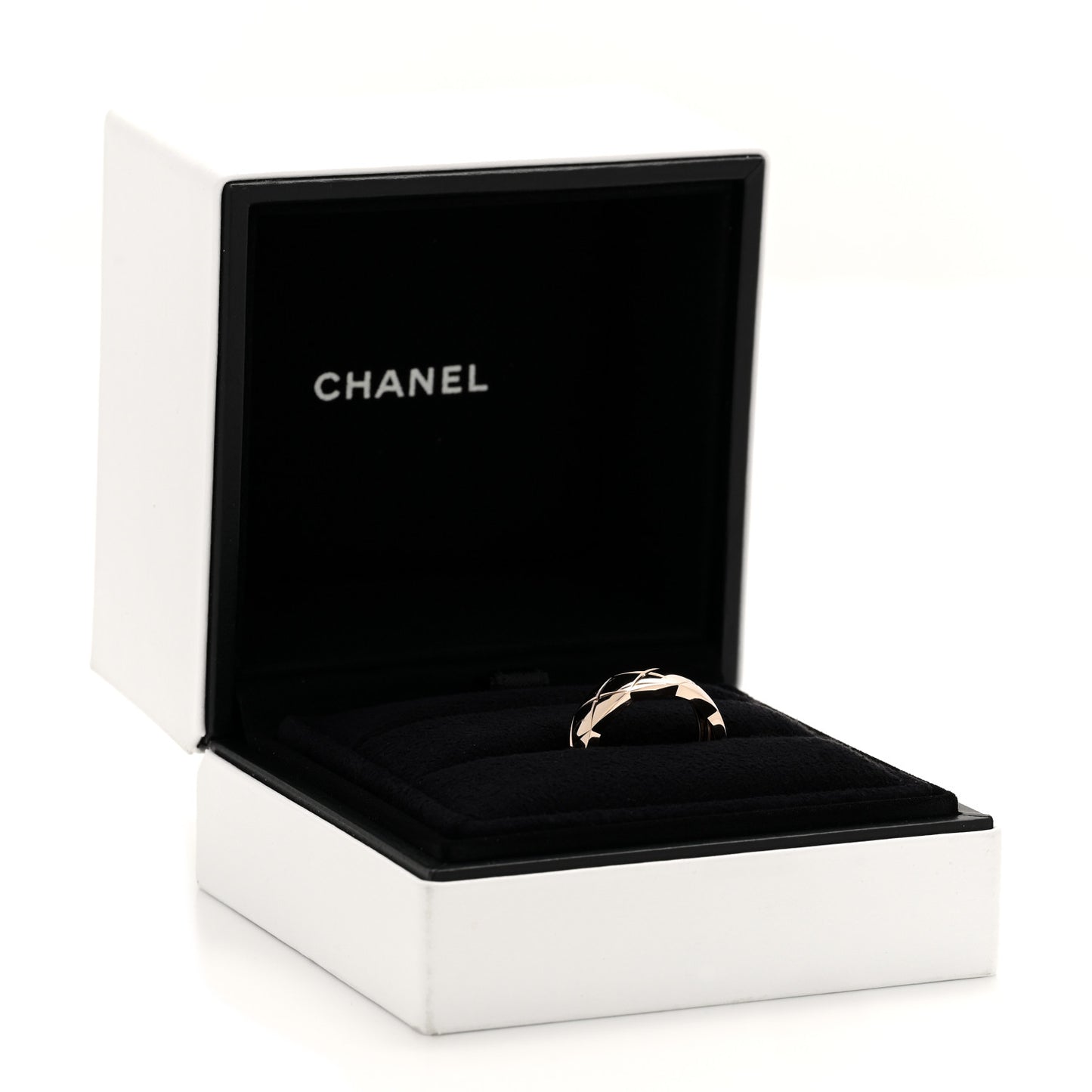 18K Beige Gold Small Coco Crush Ring 51 5.75