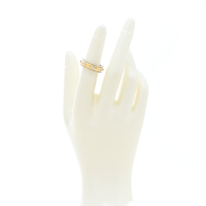 Buccellati 18K Yellow White Gold Diamond Macri Capri Eternelle Ring 49 5 2 of 6