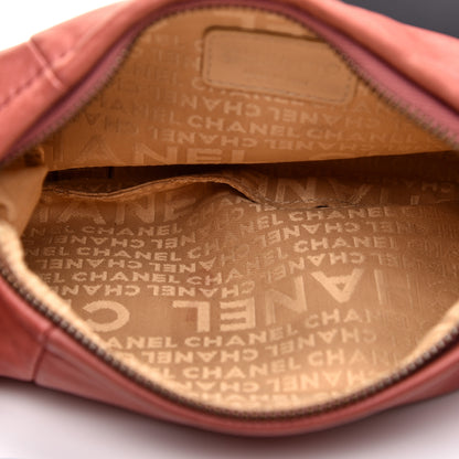 Chanel Lambskin Small Chain Hobo Pink 5 of 11
