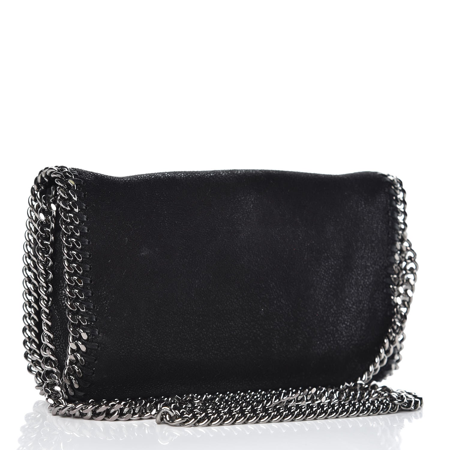 Stella McCartney Shaggy Deer Falabella Crossbody Bag Black 3 of 7
