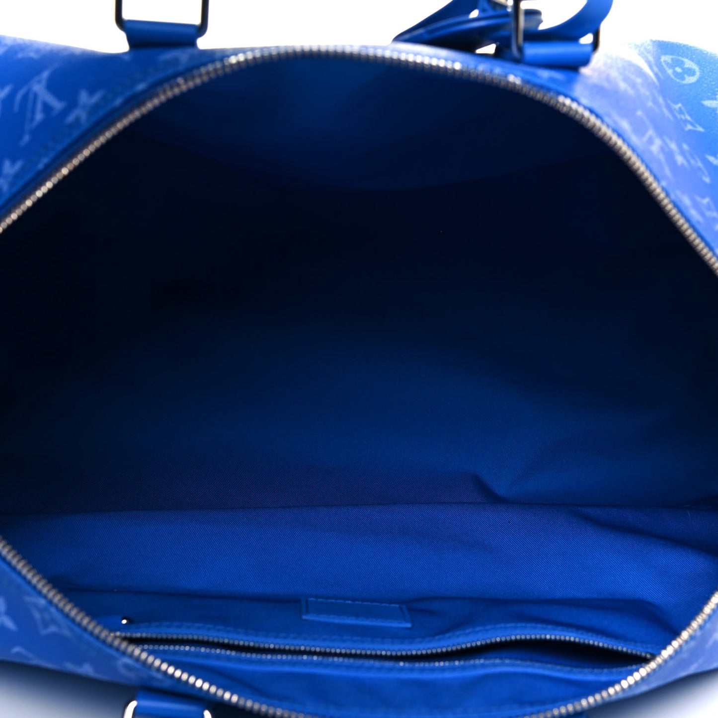 Monogram Clouds Keepall Bandouliere 50 Blue