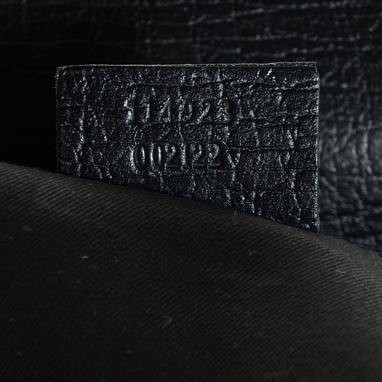 Gucci Monogram Horsebit Clutch Black 8 of 8