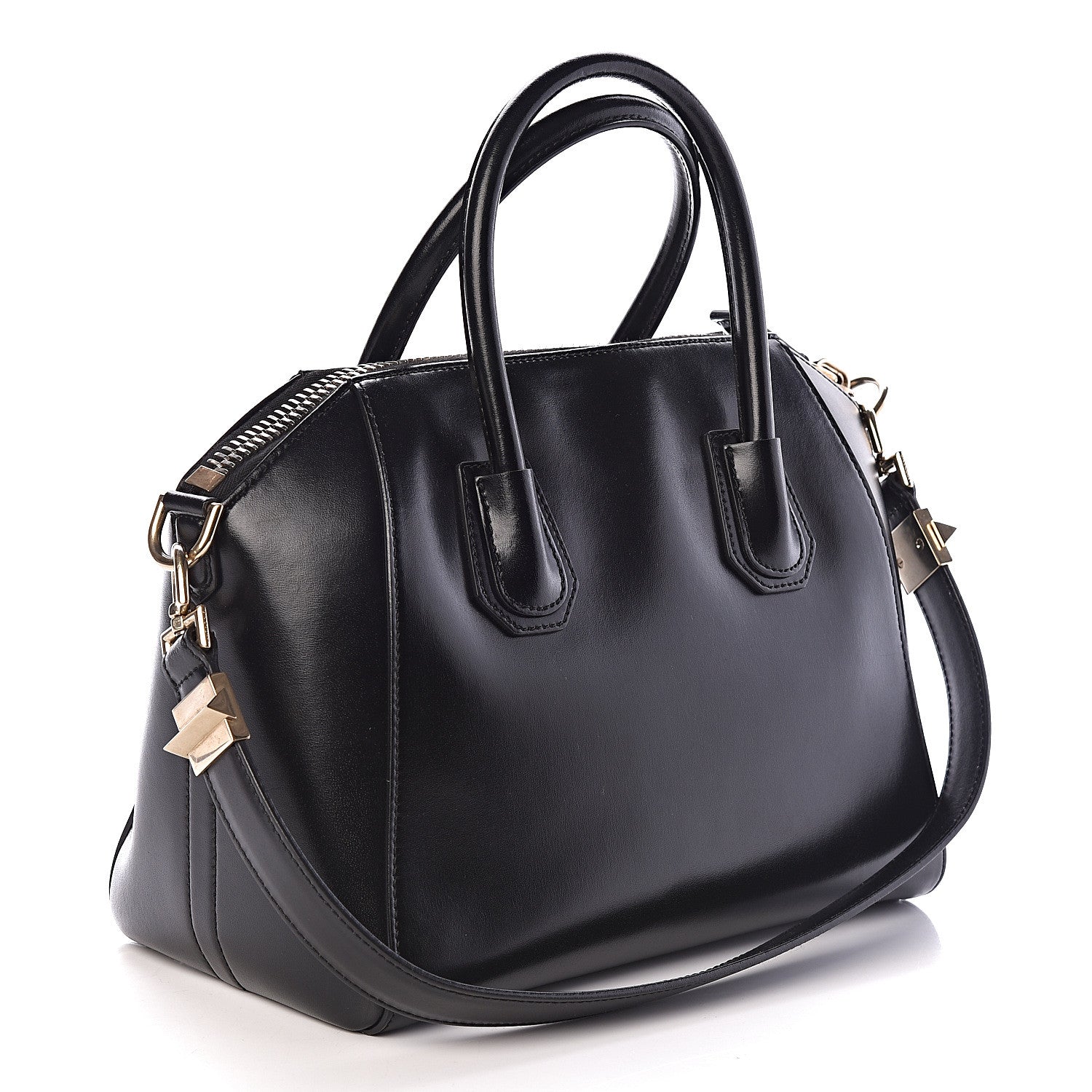 Givenchy Shiny Lord Calfskin Small Antigona Black 3 of 10