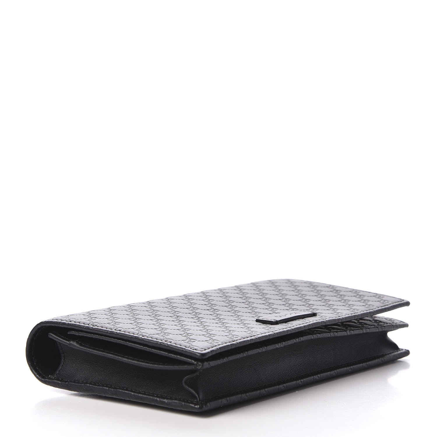 Gucci Microguccissima Crossbody Wallet Black 4 of 9