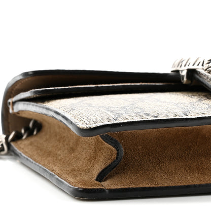 Gucci GG Supreme Monogram Super Mini Dionysus Shoulder Bag Taupe 8 of 10