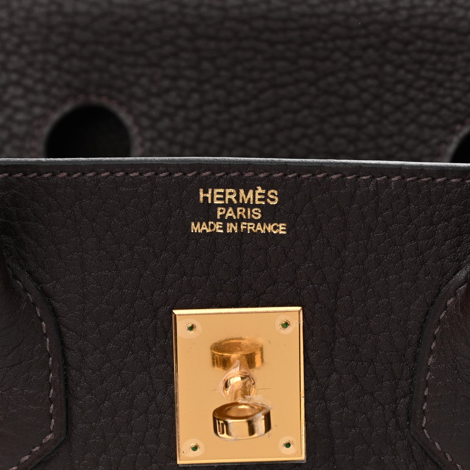 Hermes Fjord Birkin 35 Chocolate 6 of 9