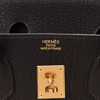 Hermes Fjord Birkin 35 Chocolate 6 of 9