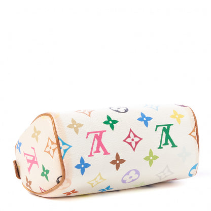 Louis Vuitton Monogram Multicolor Mini Sac HL Speedy White 3 of 7