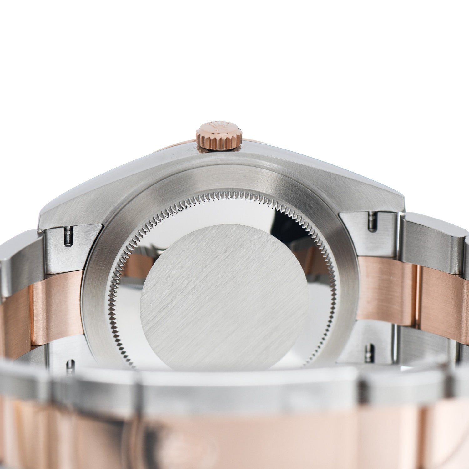 Rolex Stainless Steel 18K Everose Gold 41mm Oyster Perpetual Datejust Watch Chocolate 126331 4 of 5
