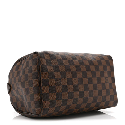 Louis Vuitton Damier Ebene Speedy 25 4 of 10