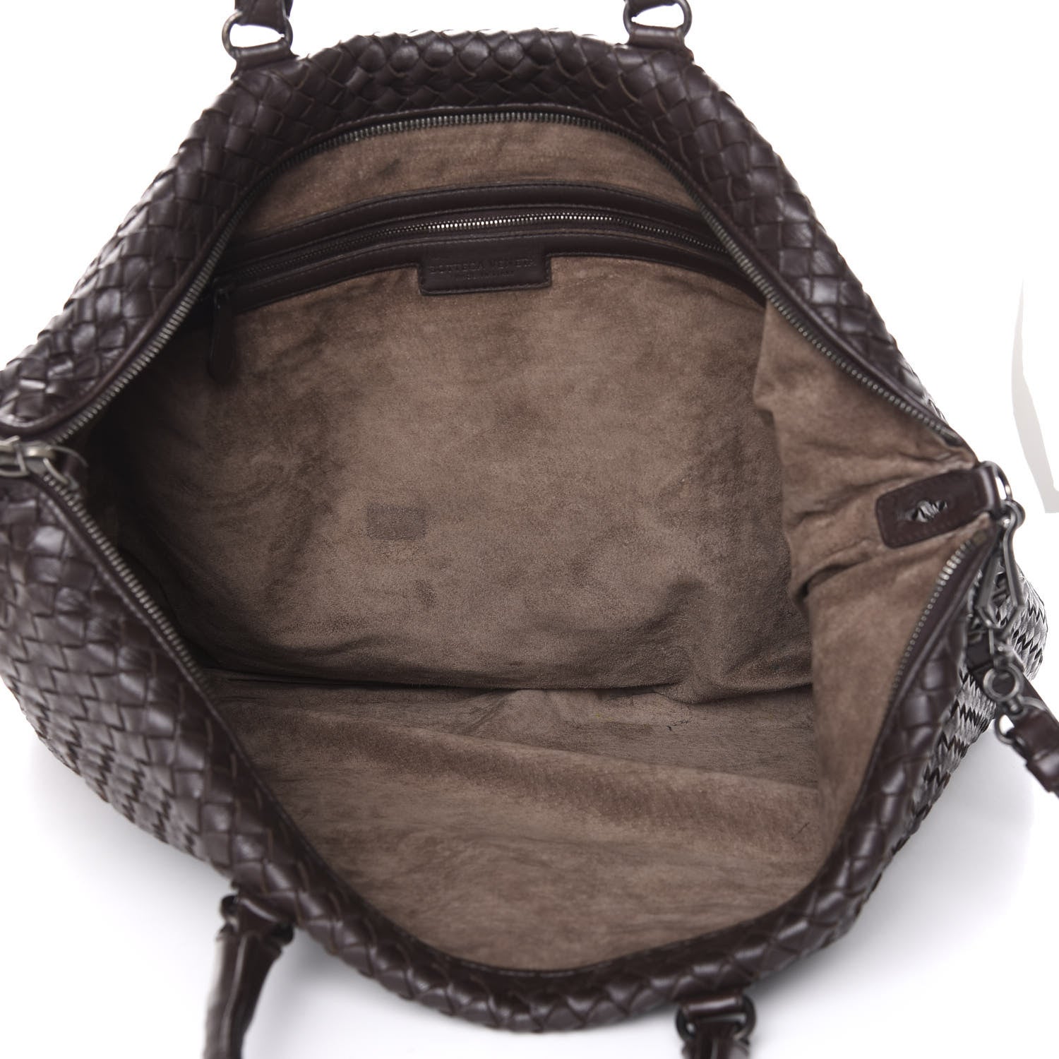 Bottega Veneta Nappa Intrecciato Maxi Convertible Tote Ebano 5 of 11