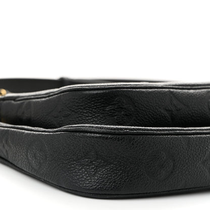 Louis Vuitton Empreinte Monogram Giant Multi Pochette Accessories Black 9 of 10