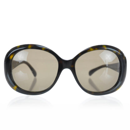 Chanel Tortoise Shell Quilted CC Sunglasses 5188 2 of 6