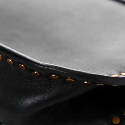 Chloe Calfskin Braided Small Hudson Shoulder Bag Black 4 of 22