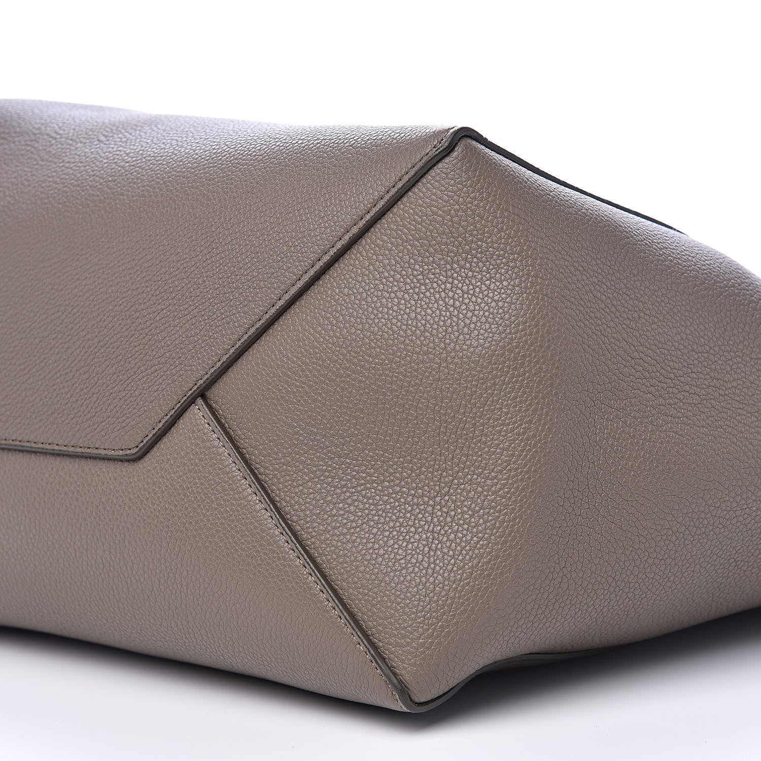 Celine Soft Grained Calfskin Small Belt Cabas Phantom Taupe 8 of 15