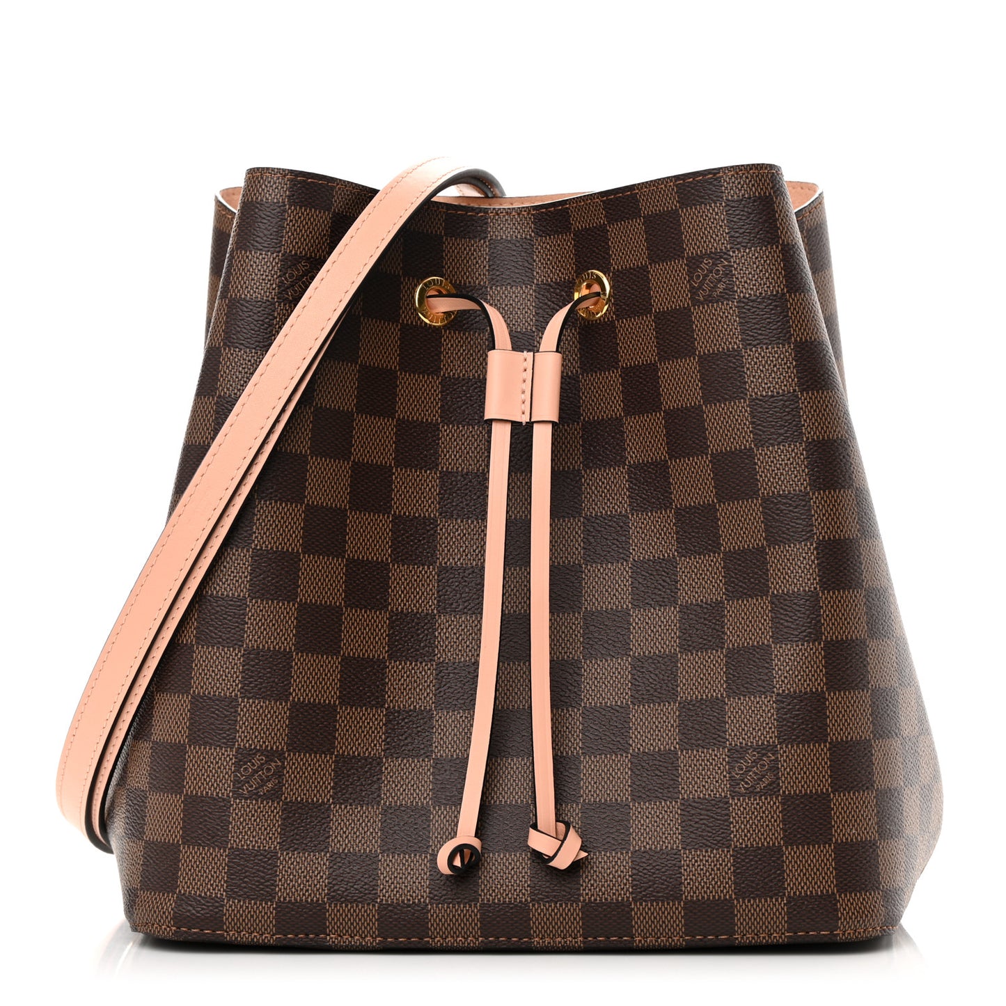 Damier Ebene Neonoe MM Venus Pink