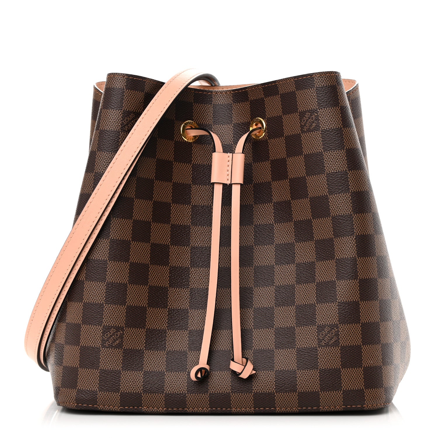 Louis Vuitton Damier Ebene Neonoe MM Venus Pink 1 of 11