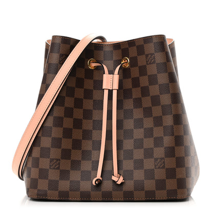 Louis Vuitton Damier Ebene Neonoe MM Venus Pink 1 of 11