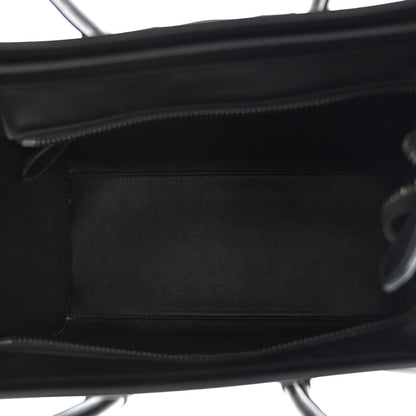 Celine Bullhide Drummed Calfskin Micro Tri-Color Luggage Antarctic 5 of 13