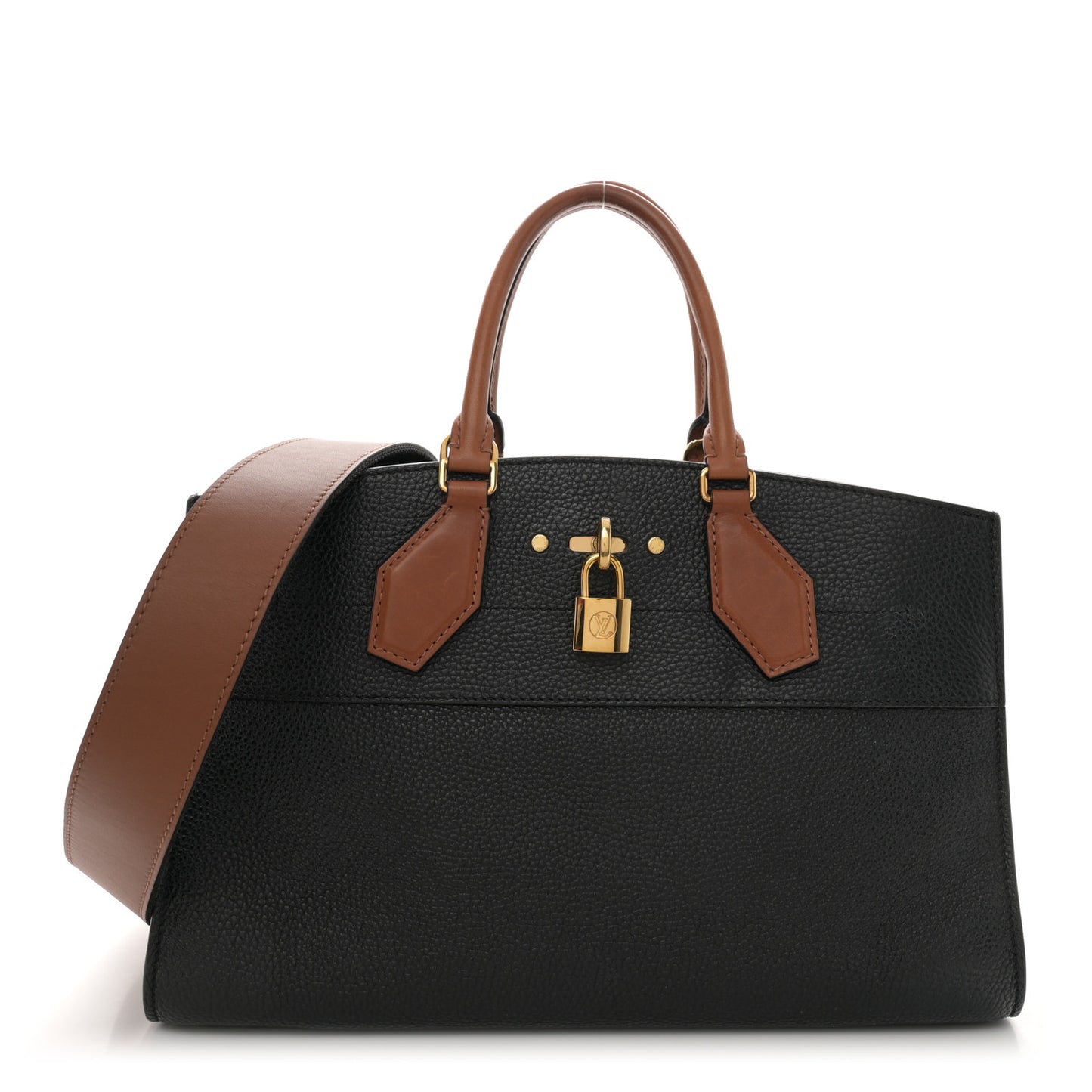Calfskin City Steamer EW Black Gold